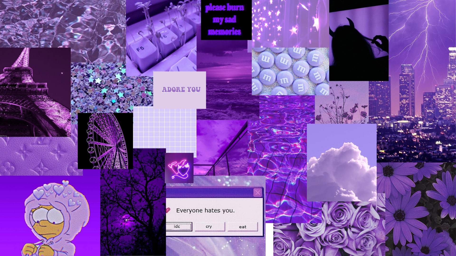 Purple Vintage Aesthetic Wallpapers