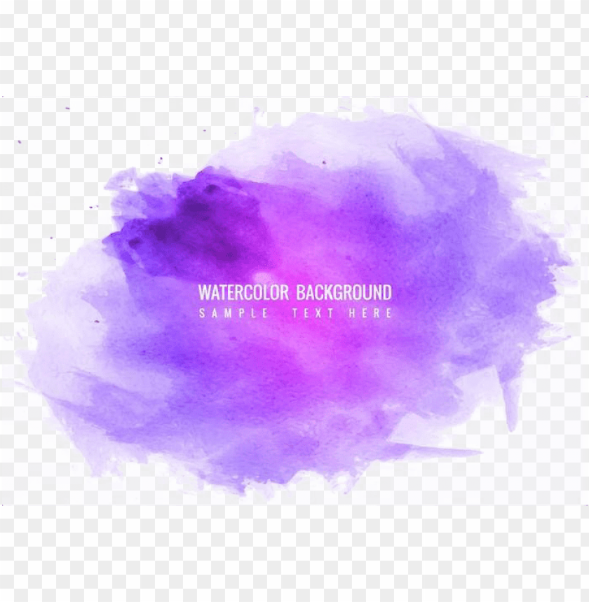 Purple Watercolor Background