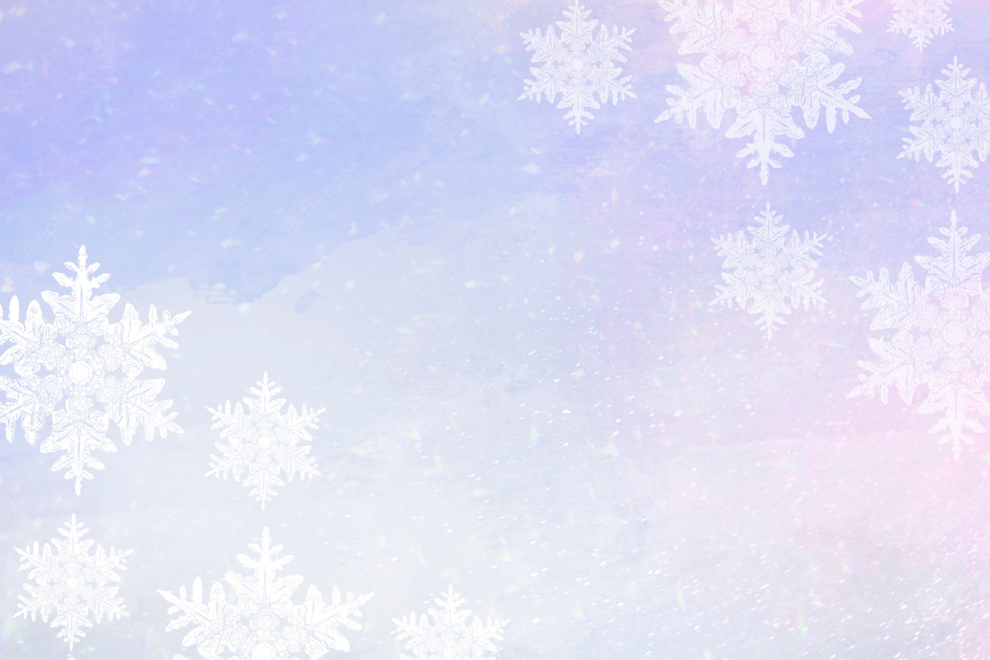 Purple Winter Background