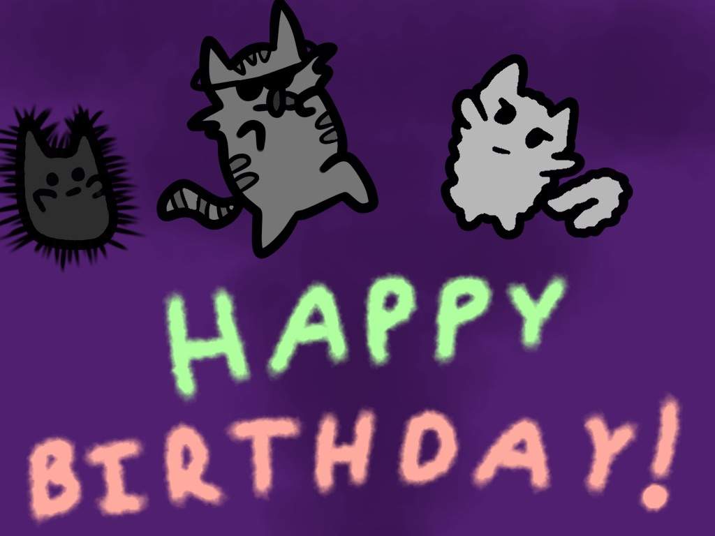 Pusheen Birthday Wallpapers