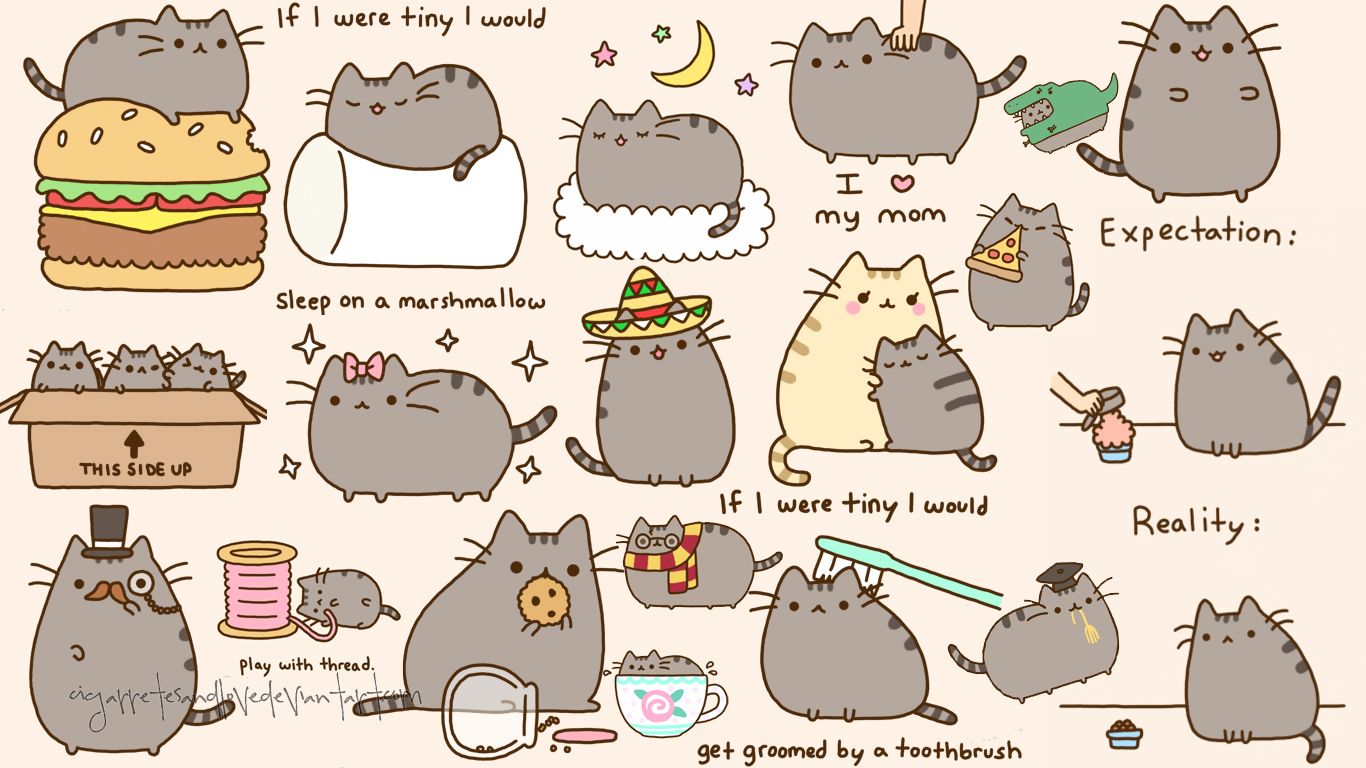 Pusheen Cat Wallpapers