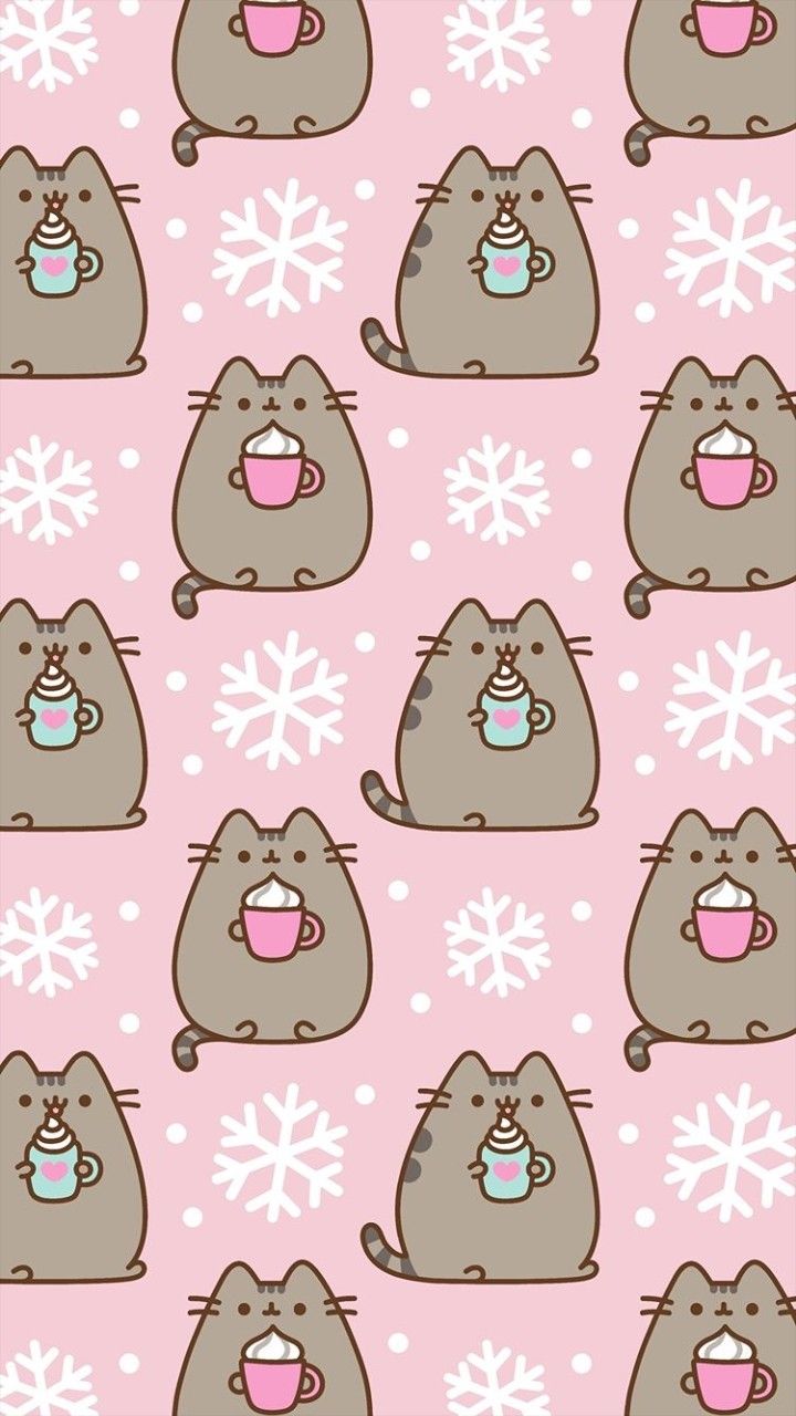 Pusheen Christmas Wallpapers