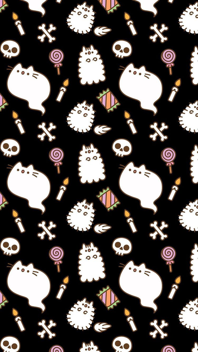 Pusheen Halloween Wallpapers