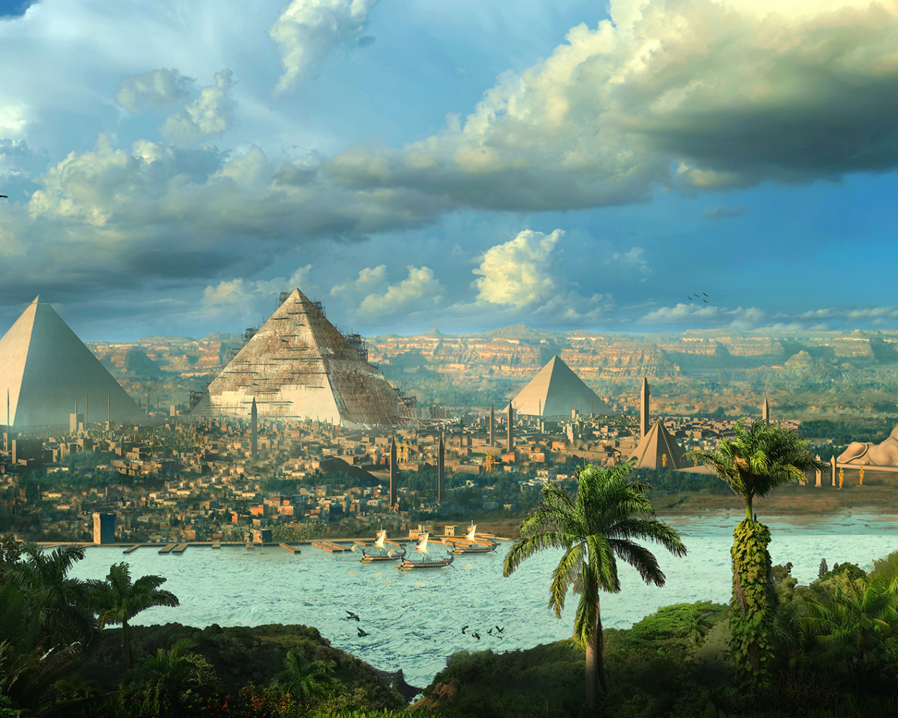 Pyramid Art Wallpapers