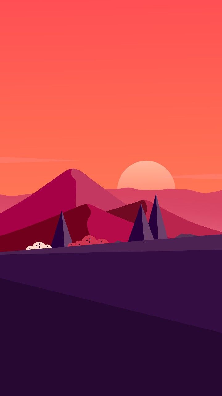 Pyramid Minimal Landscape Wallpapers