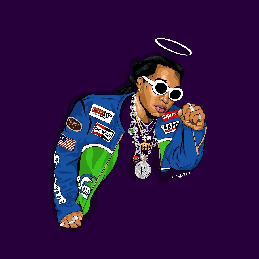 Quavo Cartoon Wallpapers