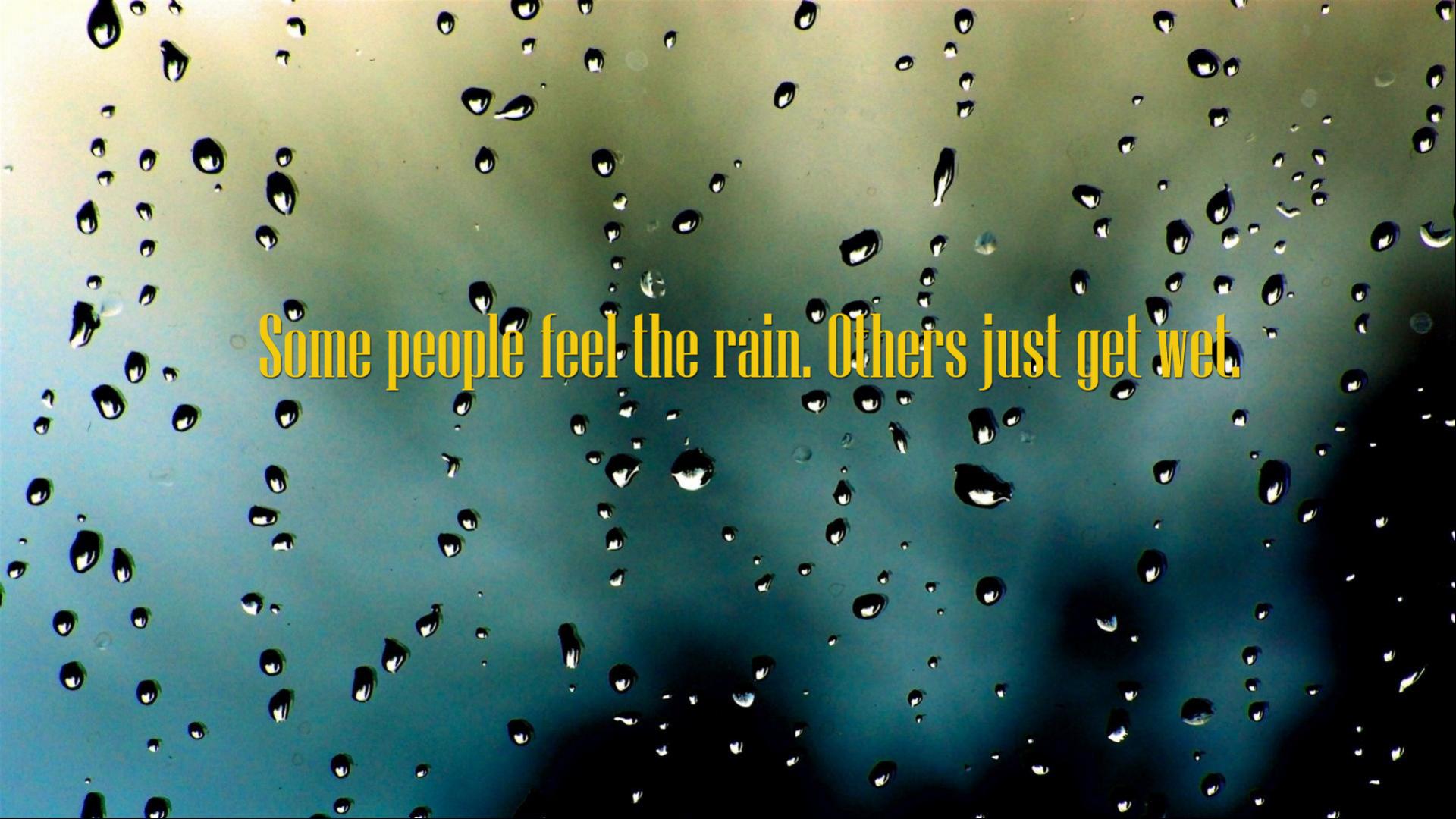 Quote About Rainy Day Wallpapers