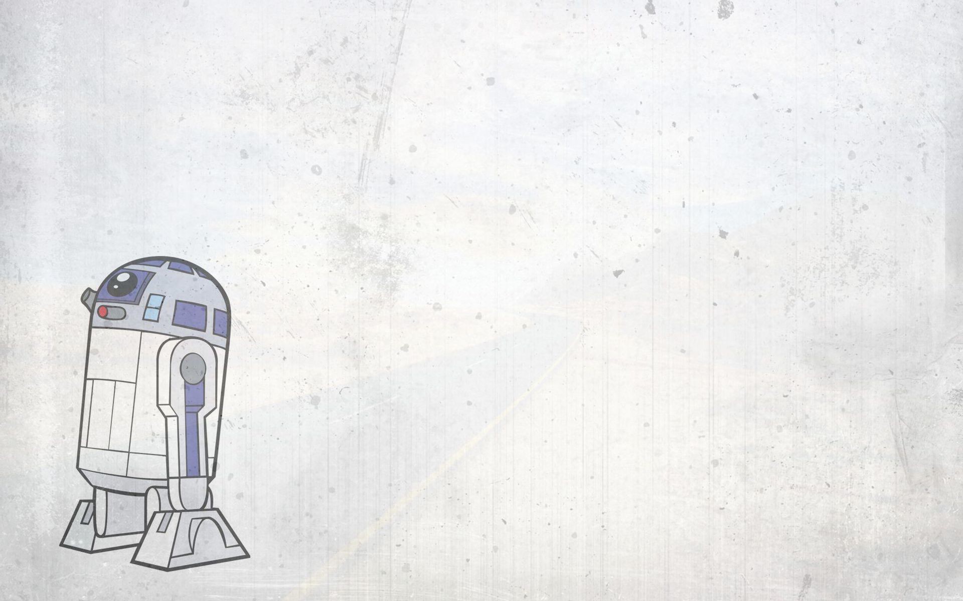 R2 D2 Star Wars Minimalist Wallpapers