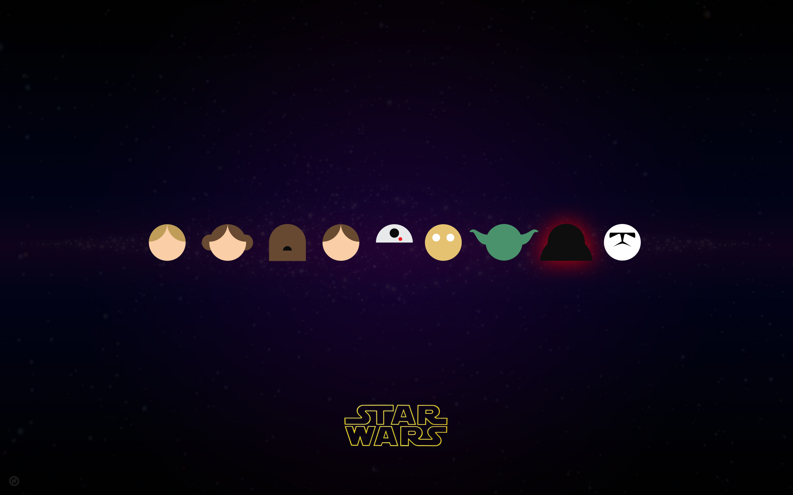 R2 D2 Star Wars Minimalist Wallpapers