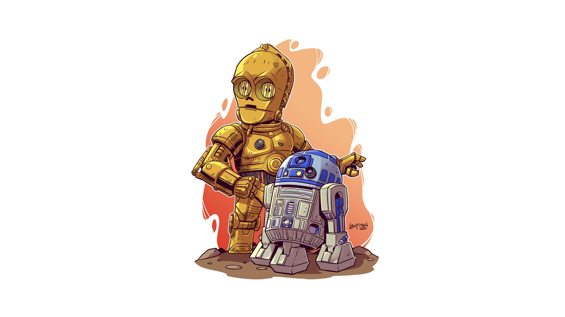 R2D2 And C3Po Wallpapers