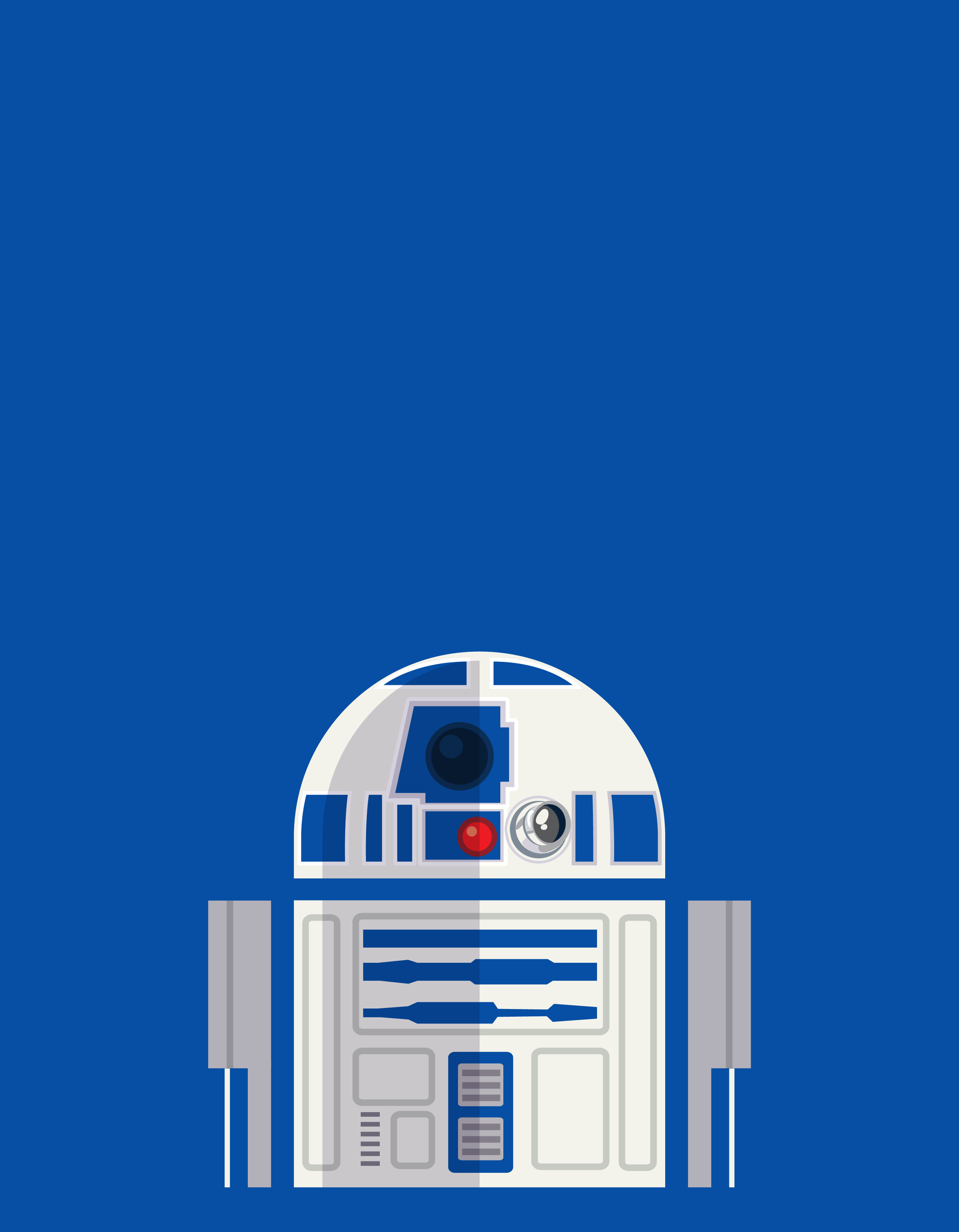 R2D2 Minimalist Wallpapers