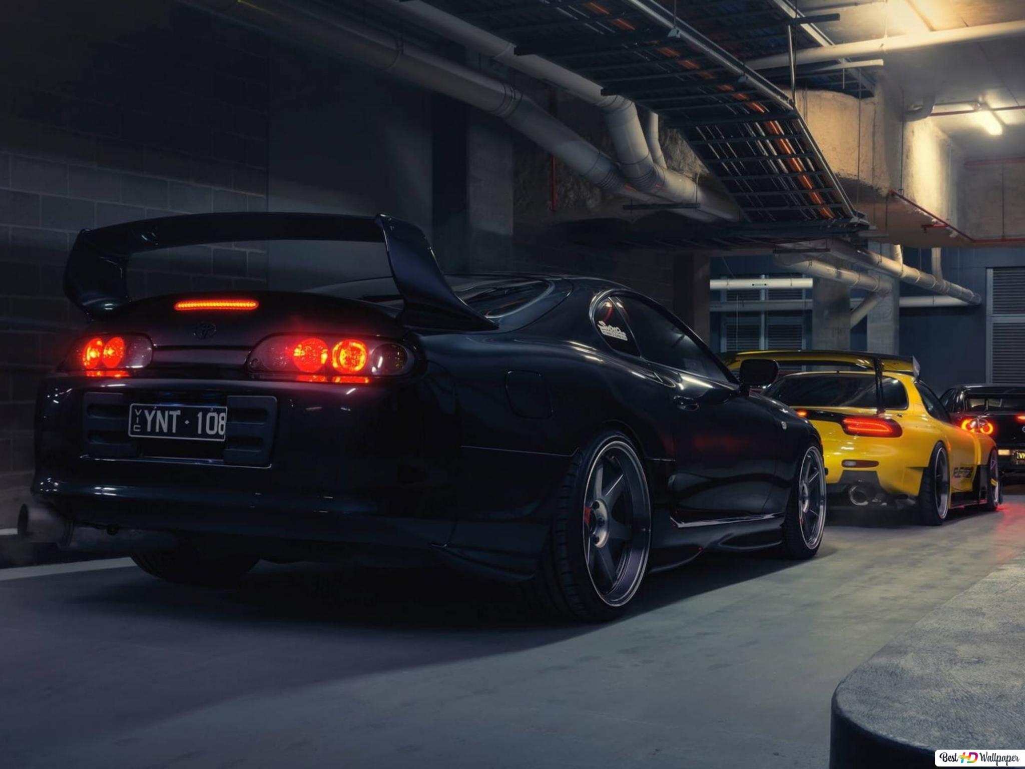 R34 And Supra Wallpapers