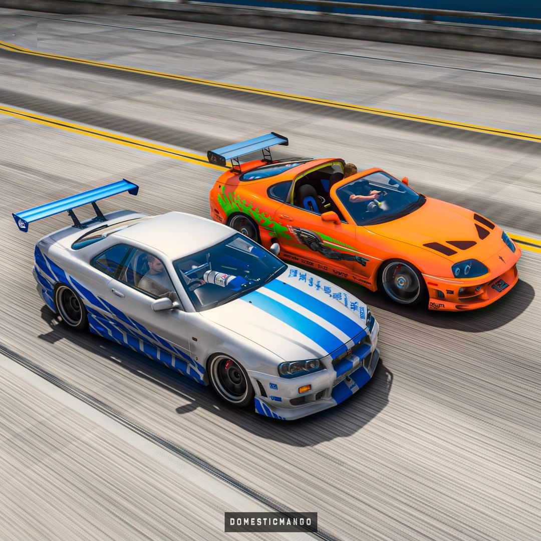 R34 And Supra Wallpapers