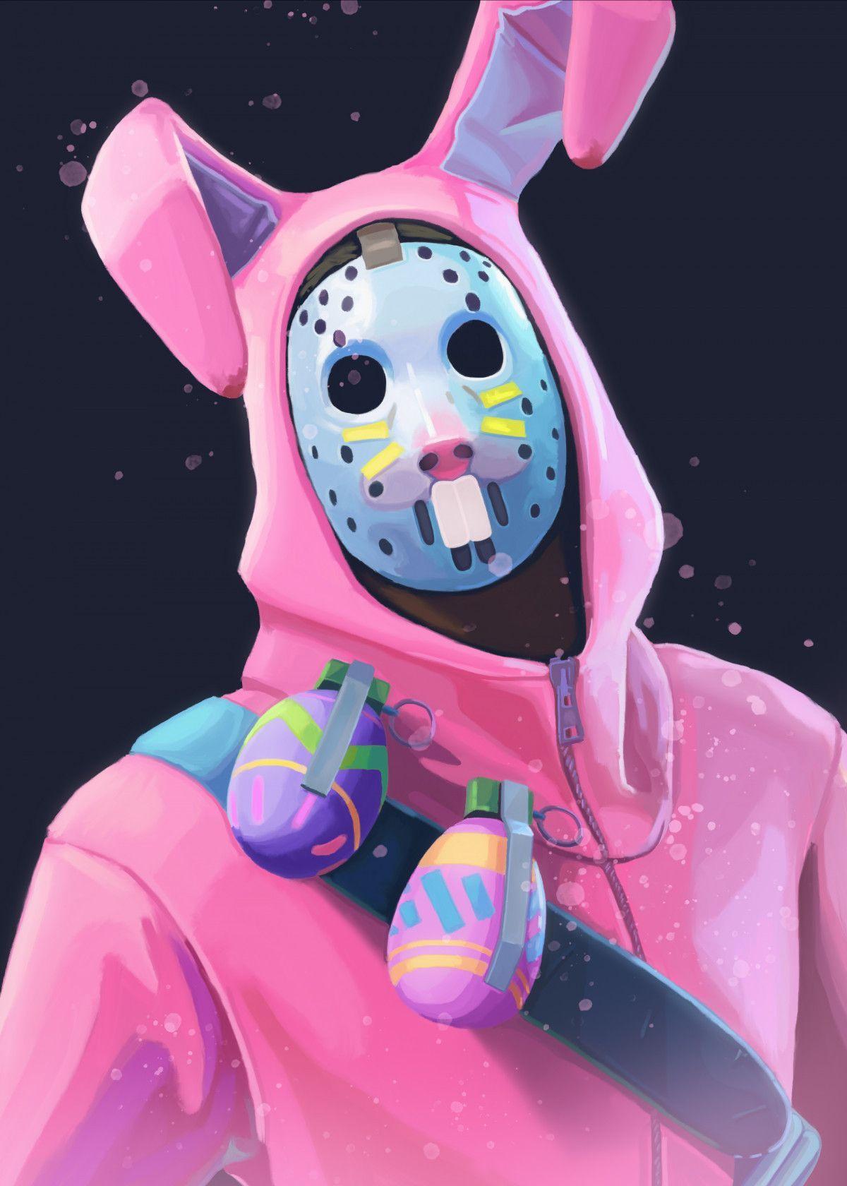 Rabbit Raider Fortnite Wallpapers