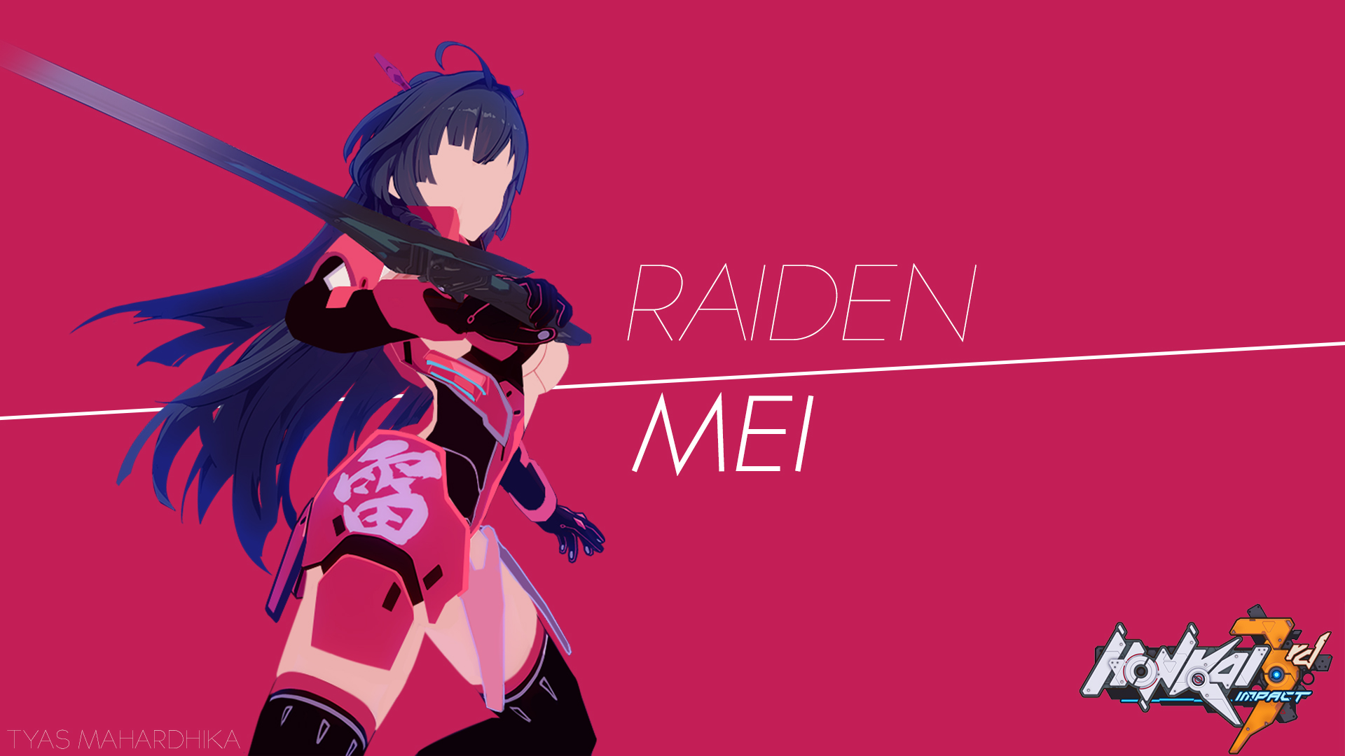 Raiden Mei Art Wallpapers