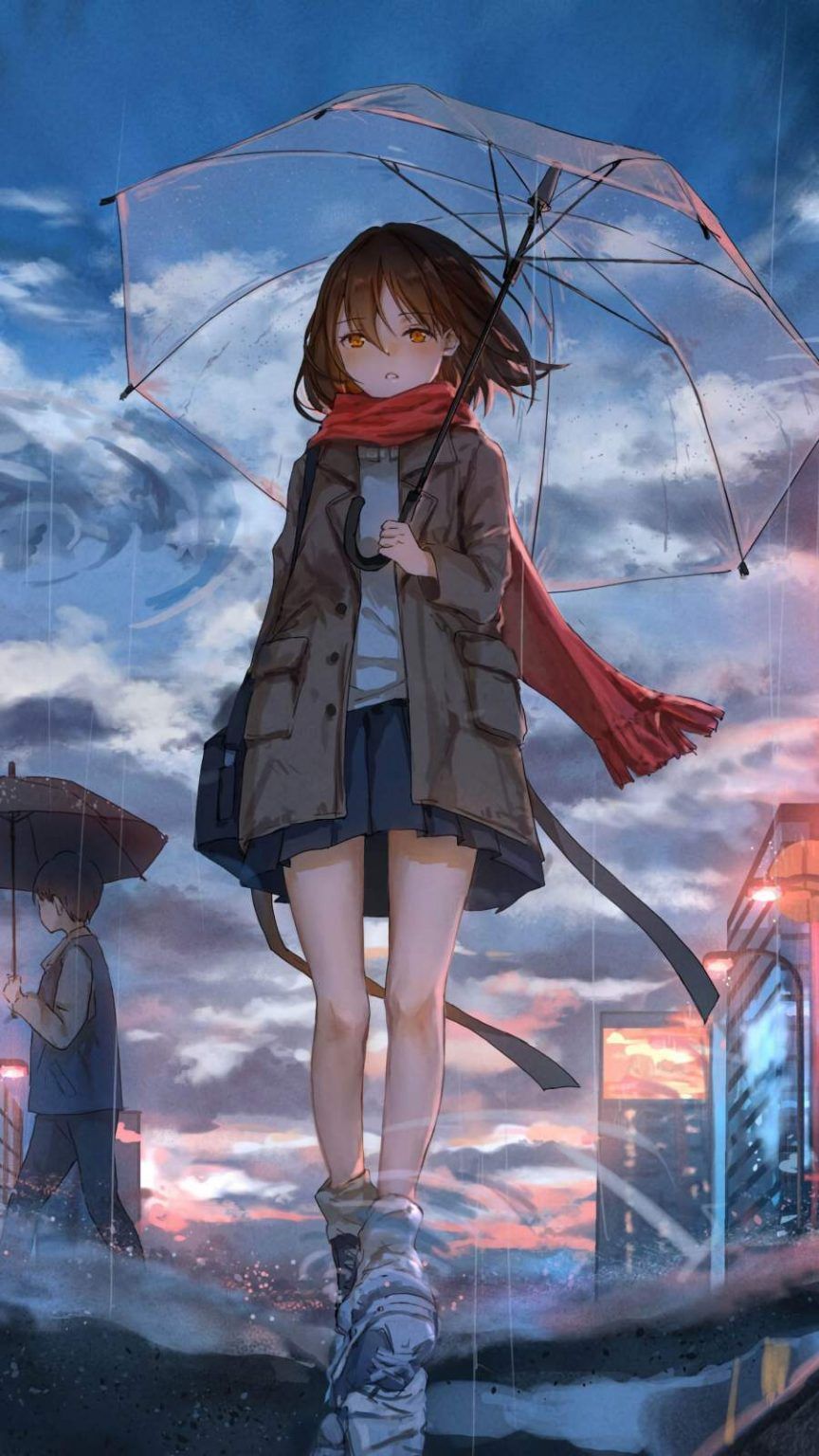 Rain Girl Wallpapers