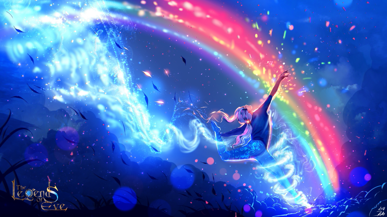 Rainbow Anime Wallpapers