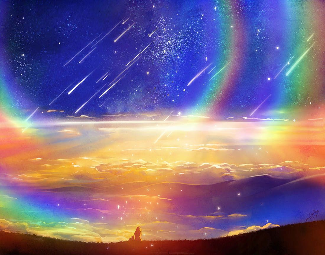 Rainbow Anime Wallpapers