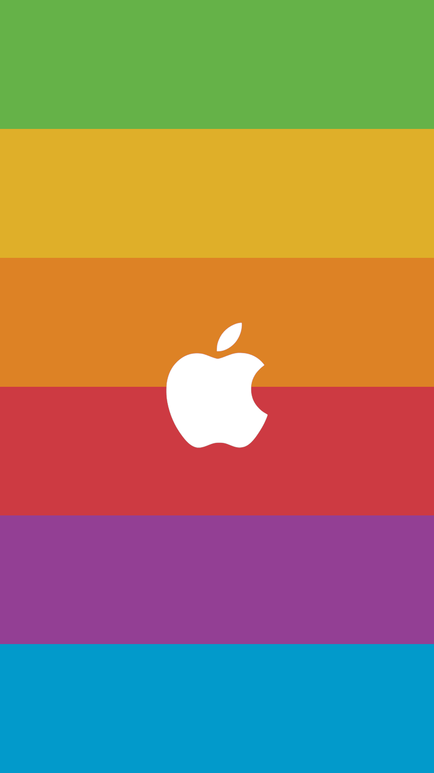 Rainbow Apple Wallpapers