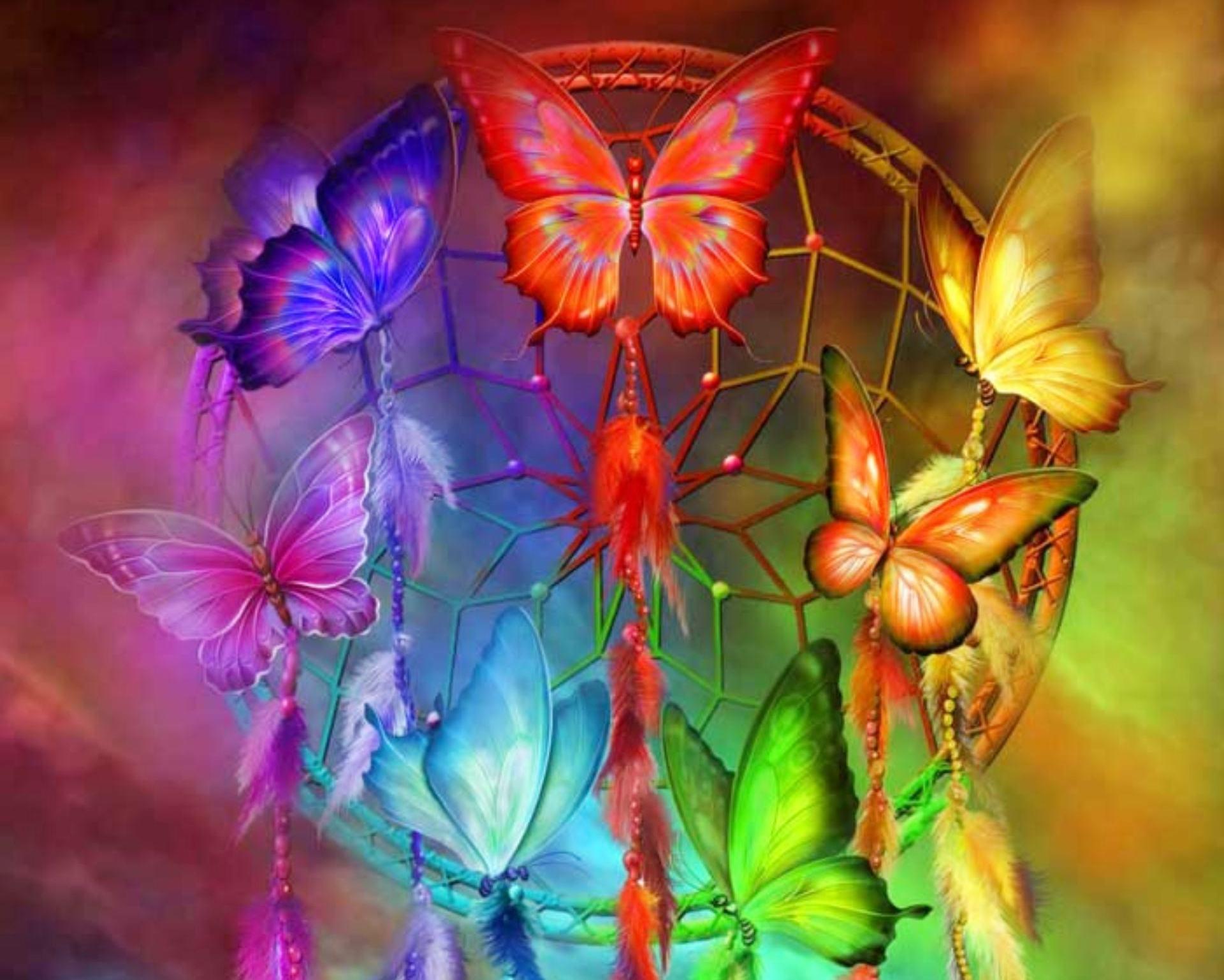 Rainbow Butterfly Wallpapers