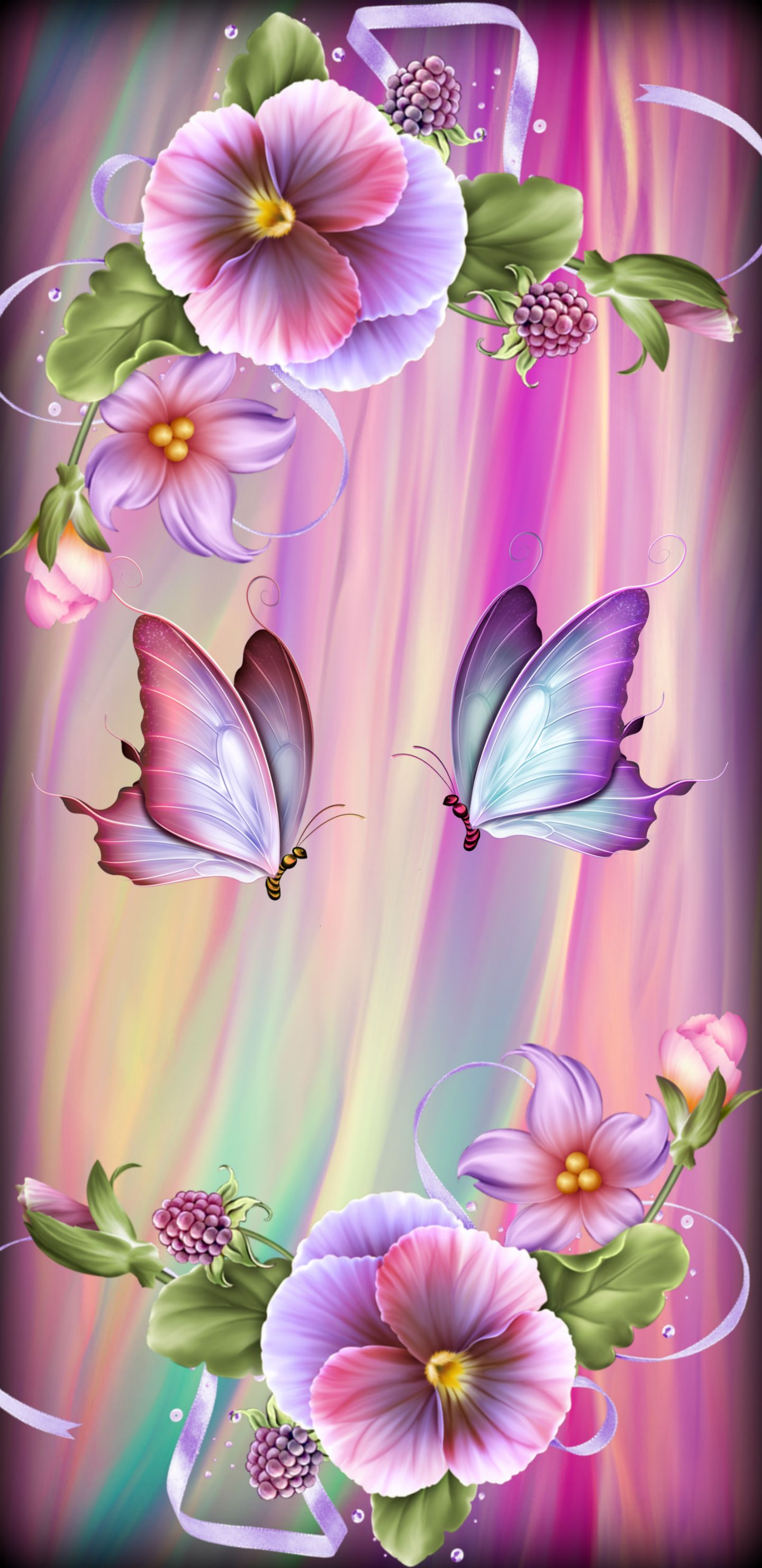 Rainbow Butterfly Wallpapers