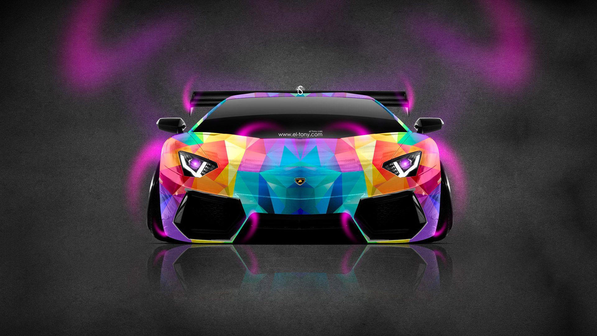 Rainbow Cars Wallpapers