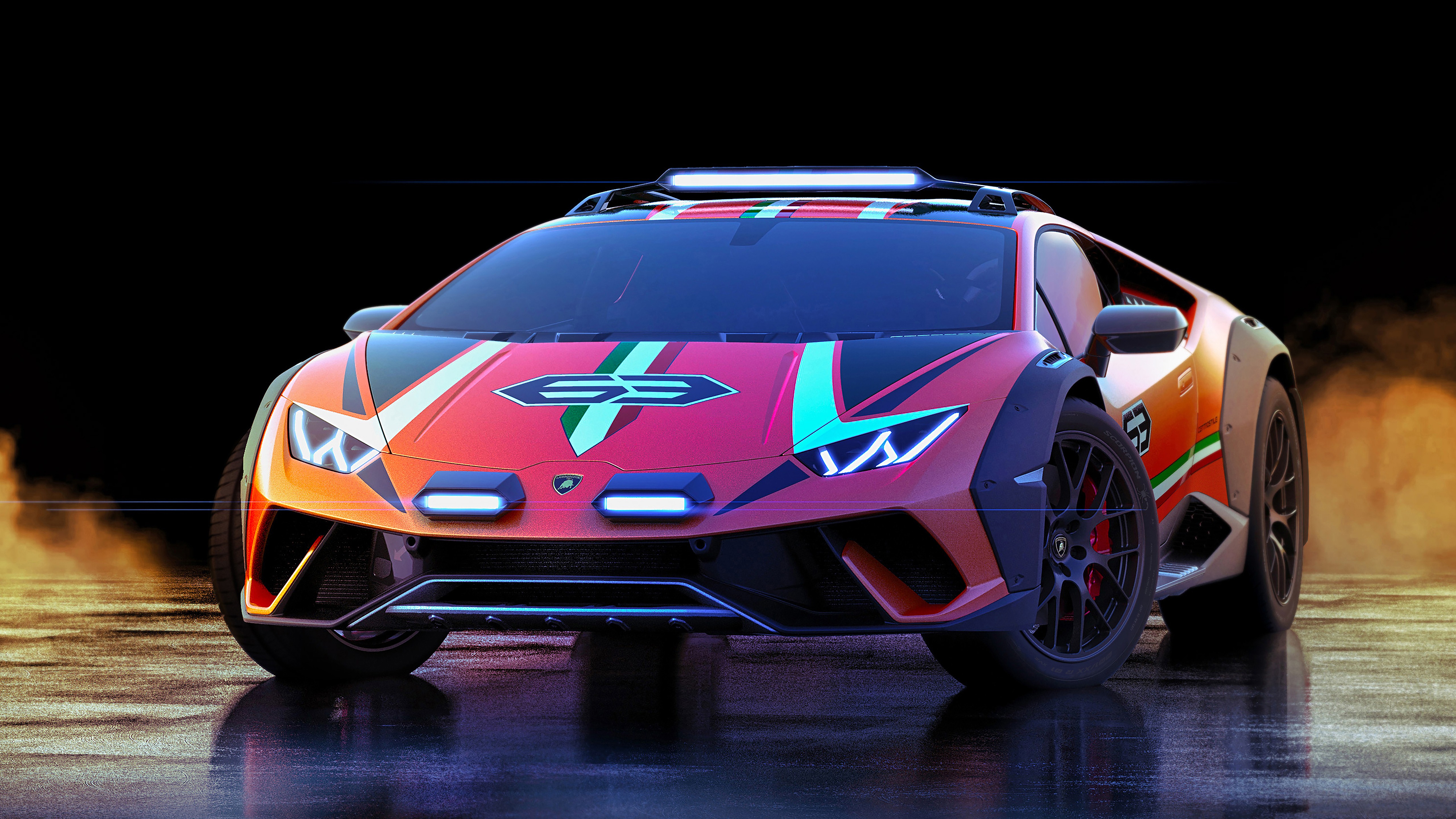 Rainbow Cars Wallpapers