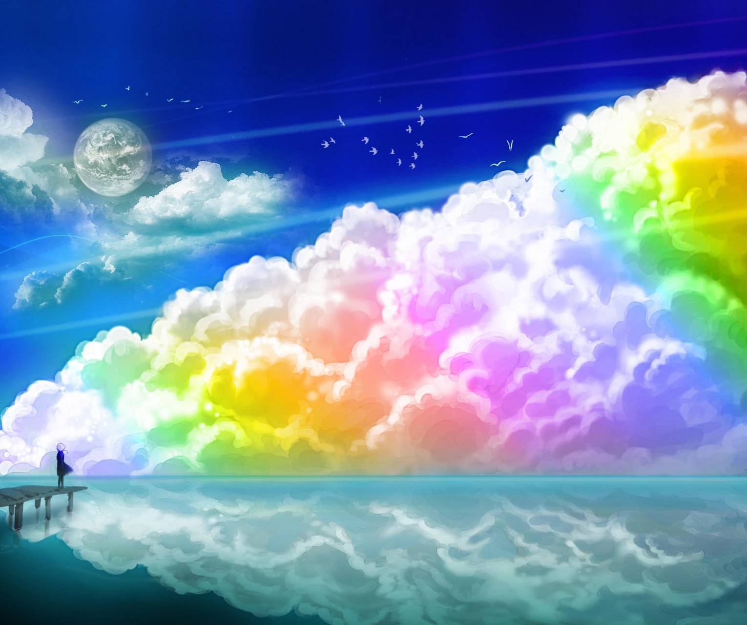 Rainbow Clouds Wallpapers