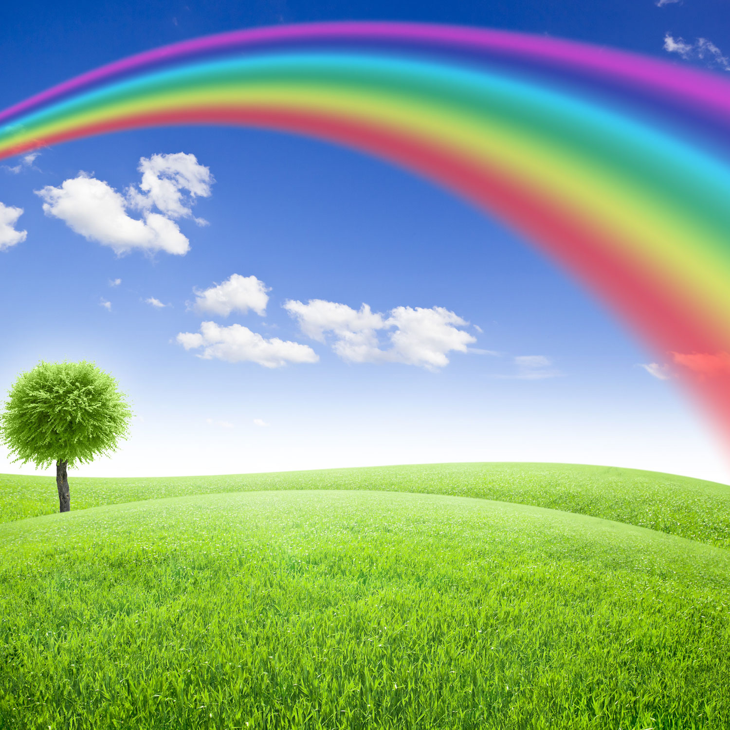 Rainbow Clouds Wallpapers