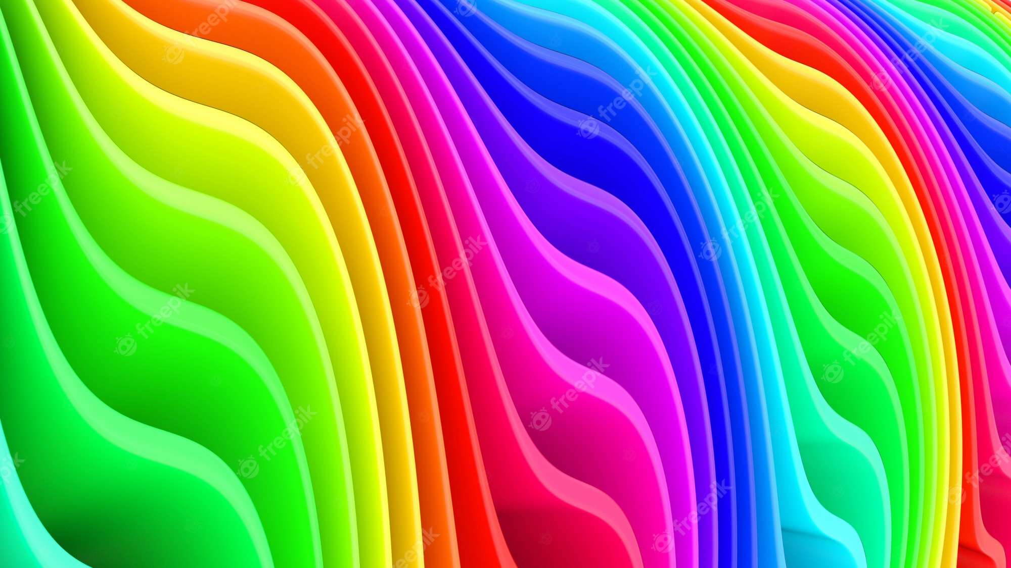 Rainbow Coloured Wallpapers