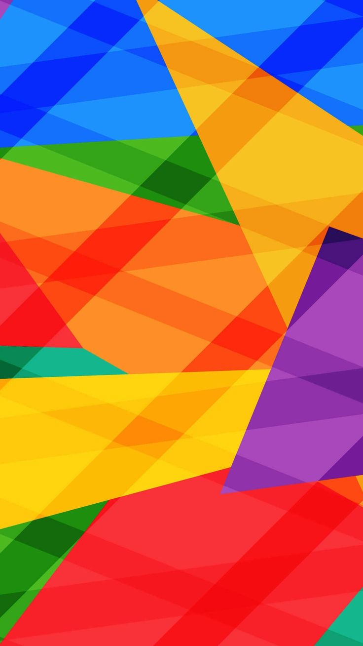 Rainbow Geometric Wallpapers