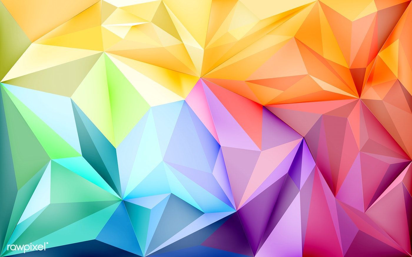 Rainbow Geometric Wallpapers