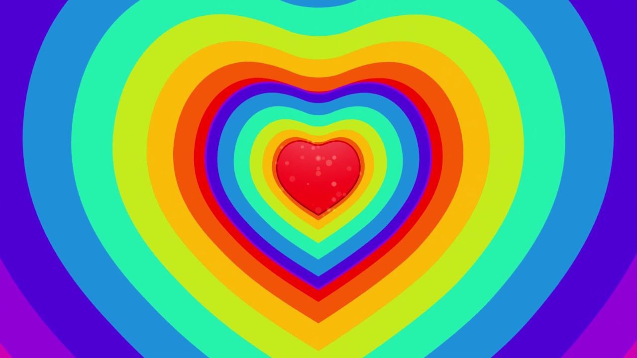 Rainbow Heart Wallpapers