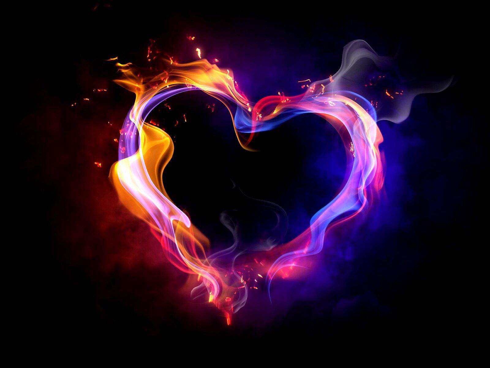 Rainbow Heart Wallpapers