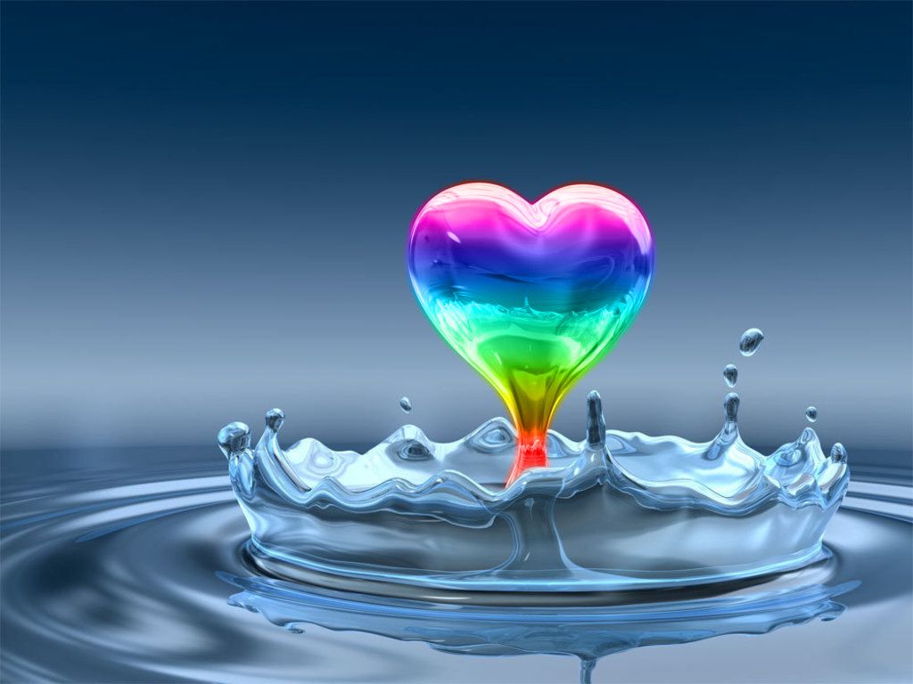 Rainbow Heart Wallpapers