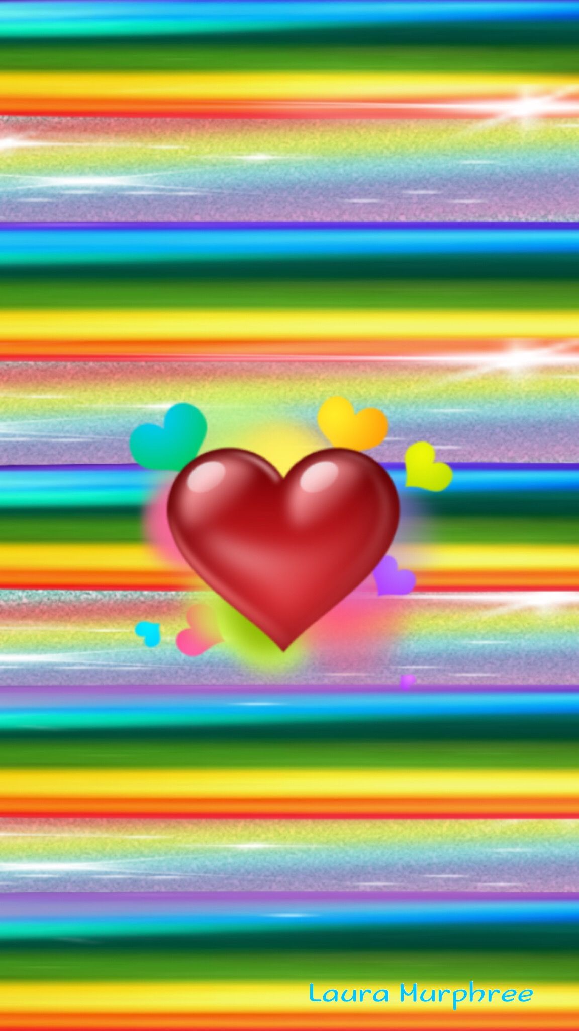 Rainbow Heart Wallpapers