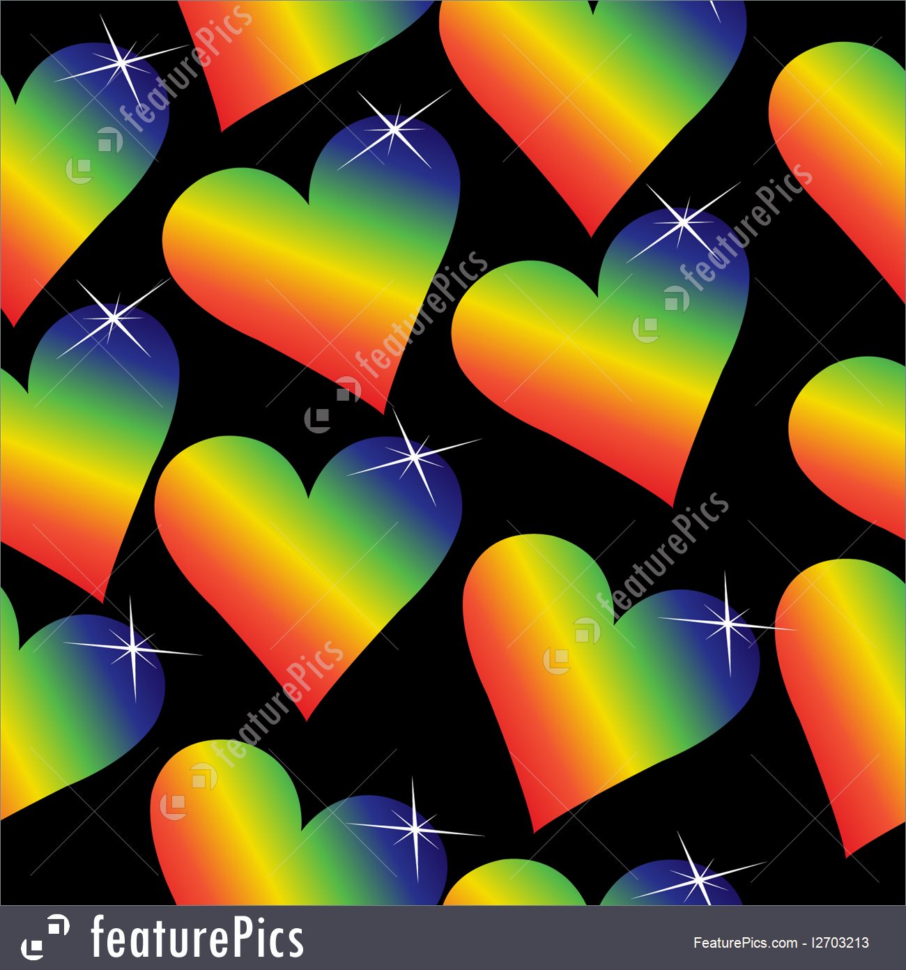 Rainbow Heart Wallpapers