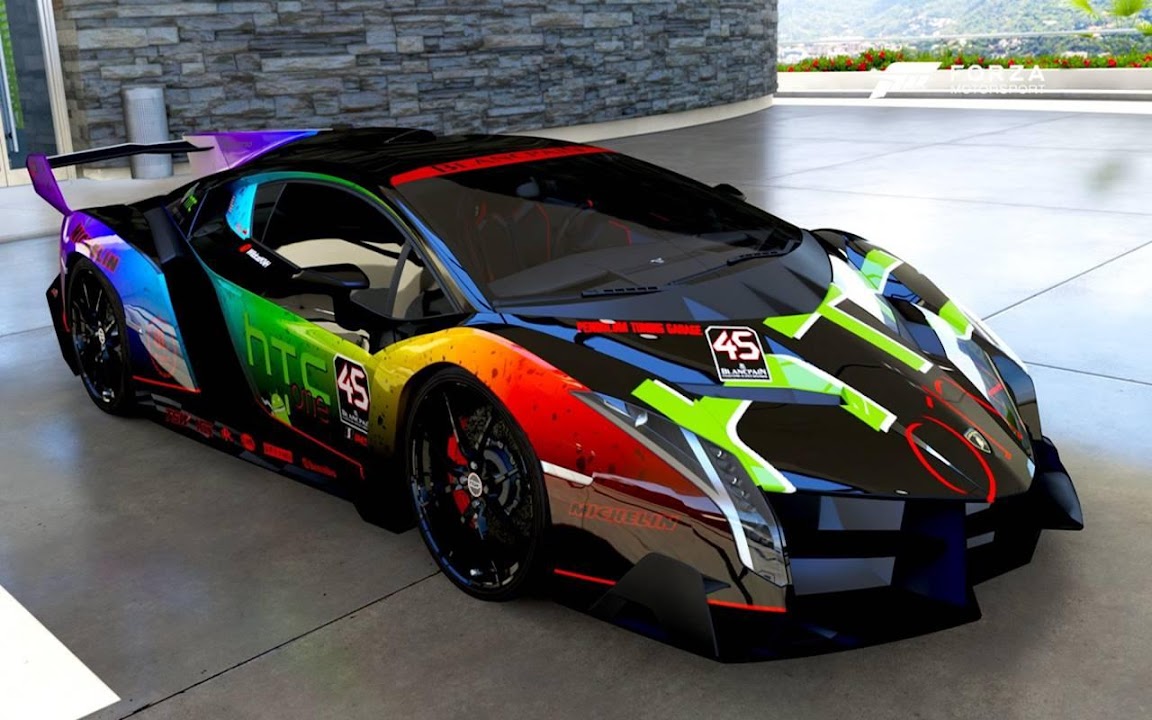 Rainbow Lamborghini Wallpapers