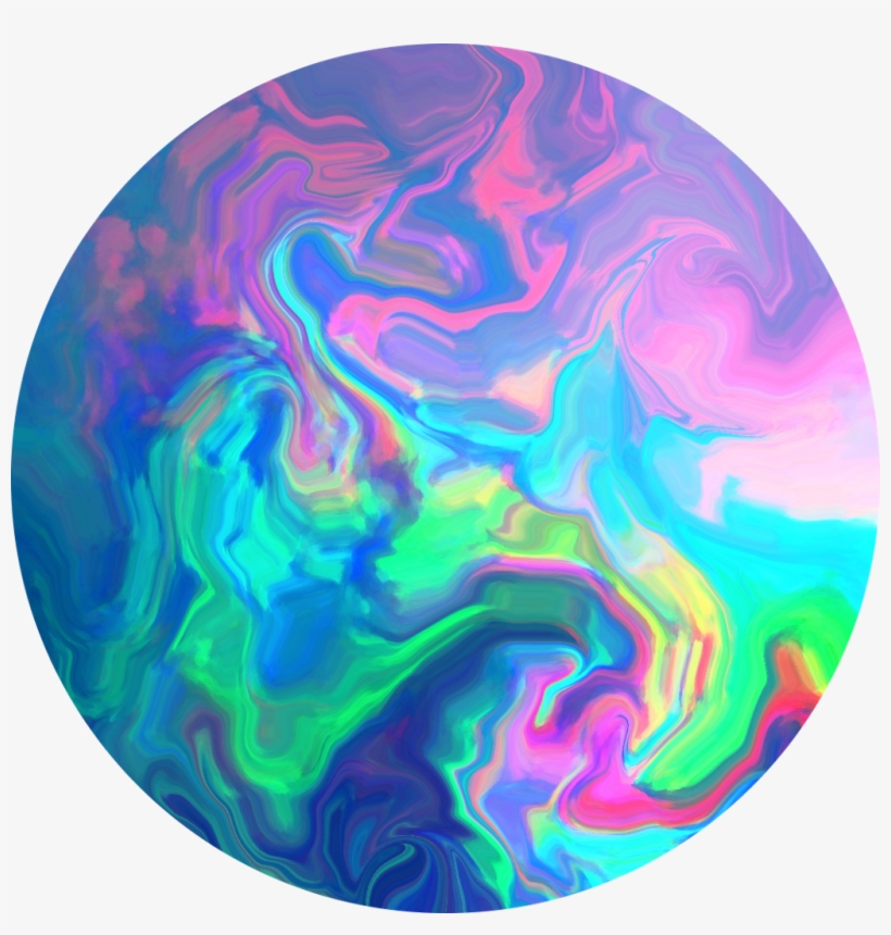 Rainbow Marble Background