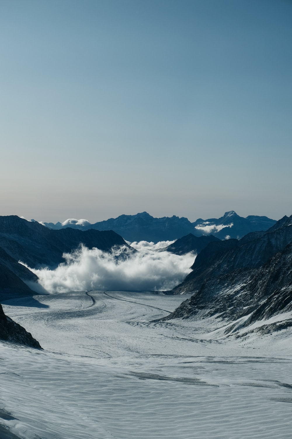 Rainbow Over Snowy Mountain Wallpapers