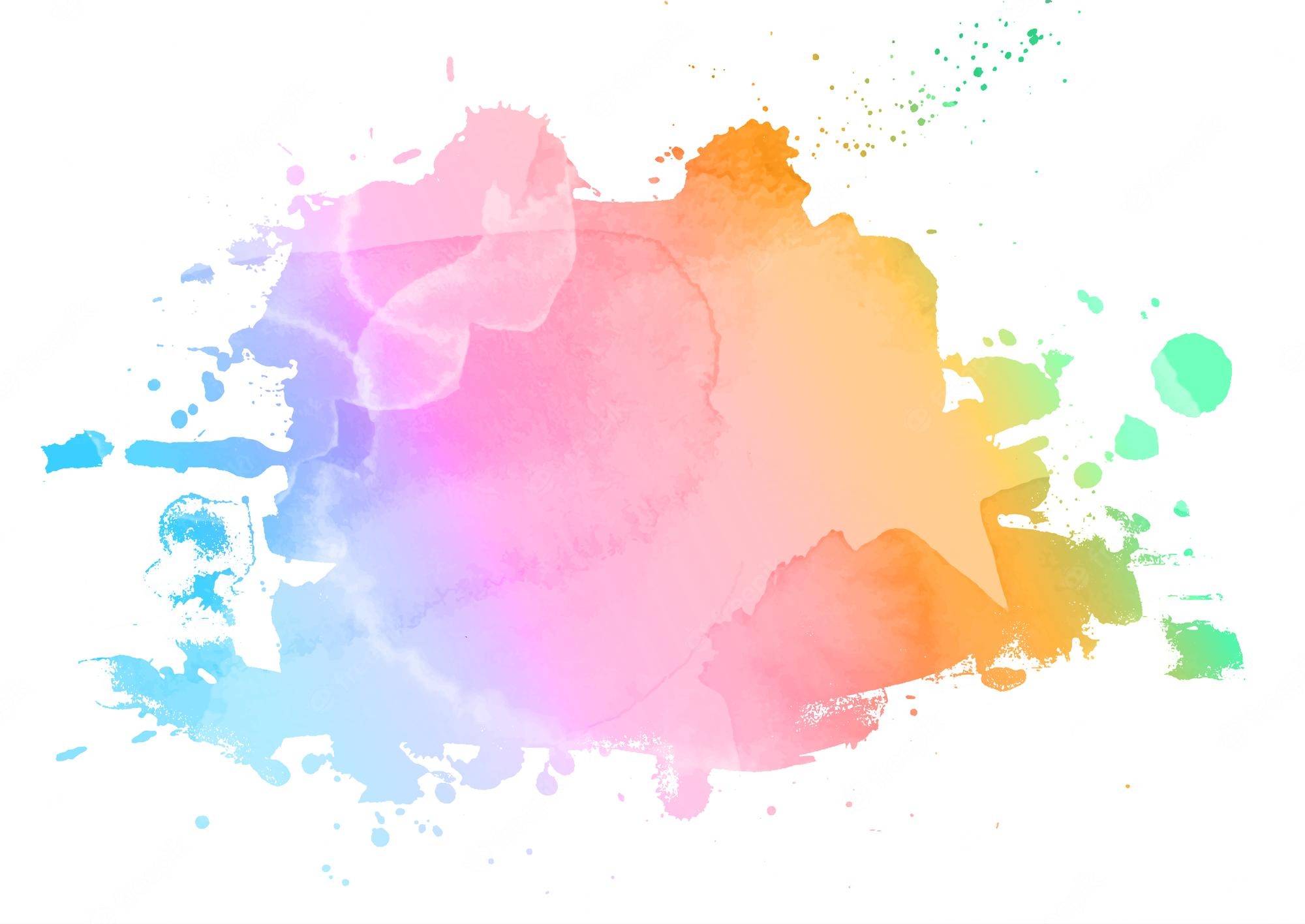 Rainbow Paint Splash Wallpapers