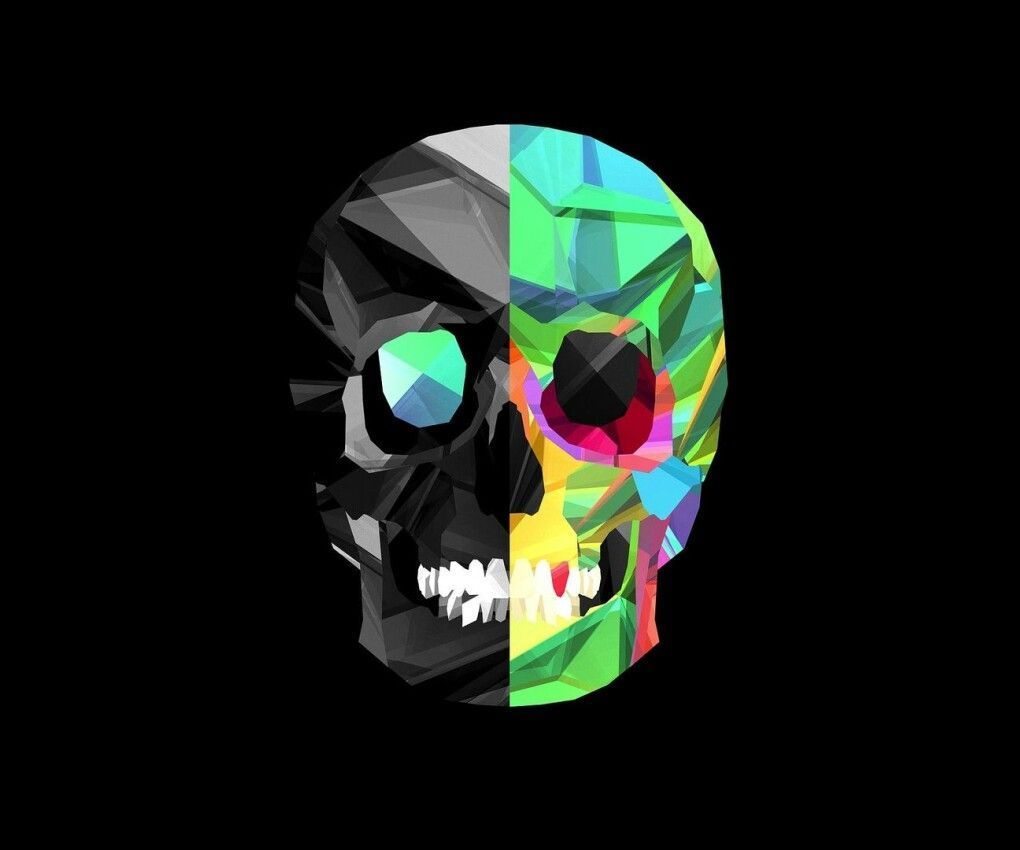 Rainbow Skull Wallpapers