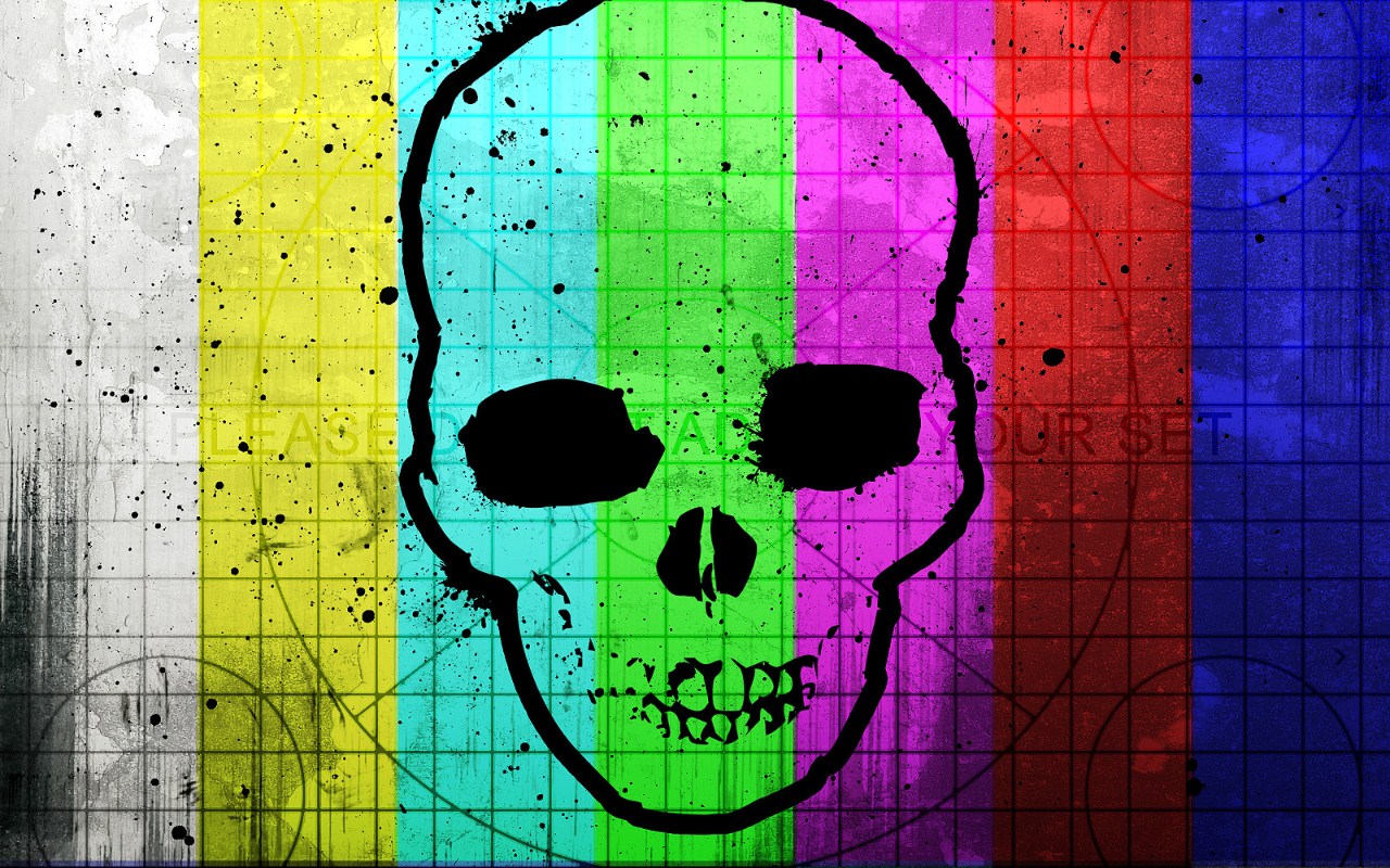 Rainbow Skull Wallpapers