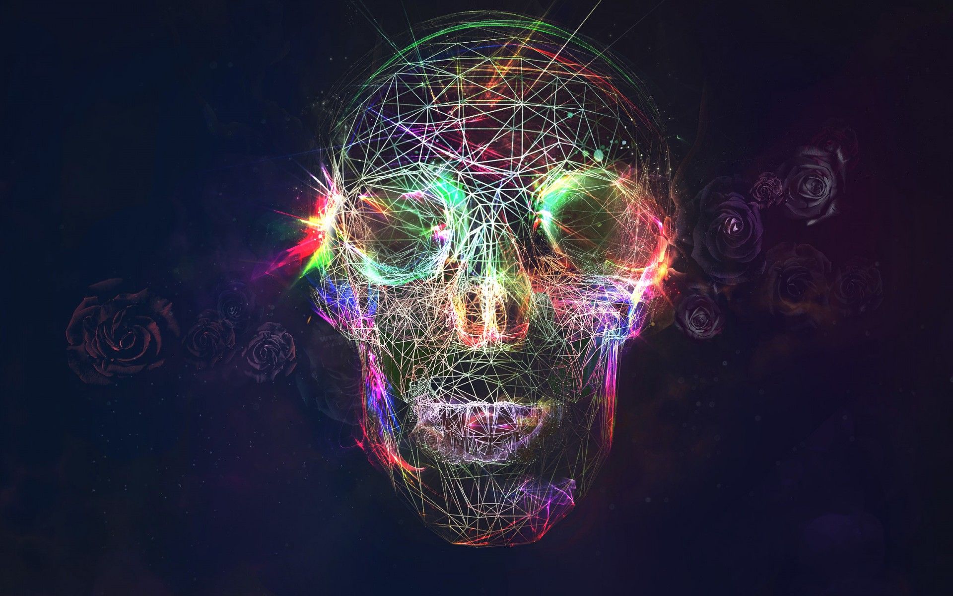 Rainbow Skull Wallpapers