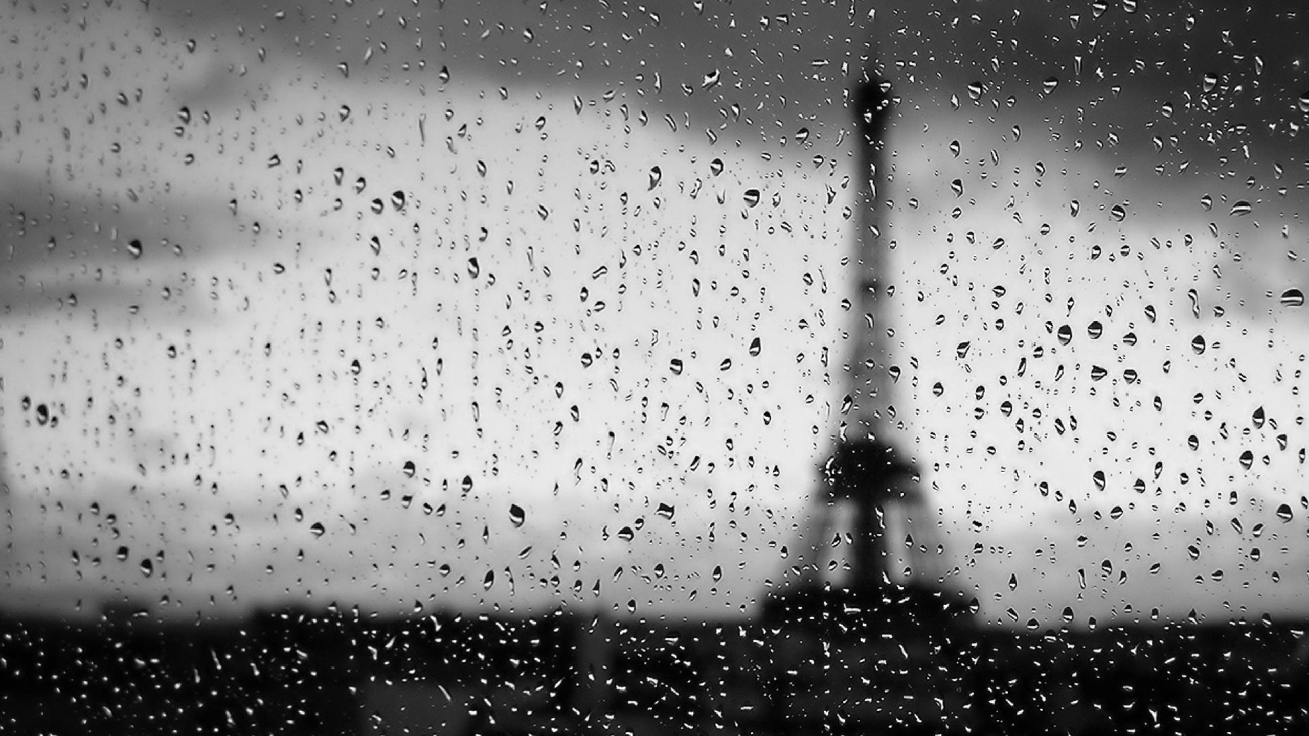 Raining Black And White Wallpapers