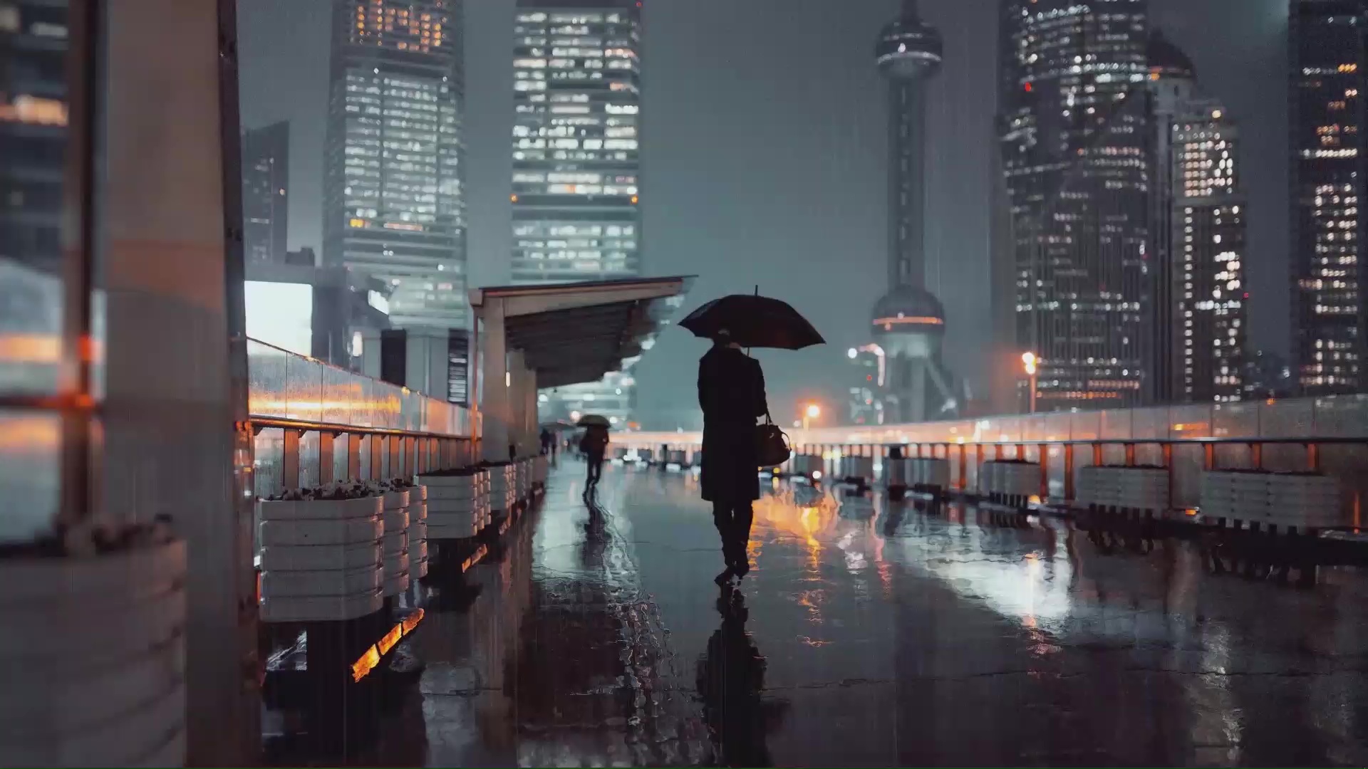 Rainy City Wallpapers