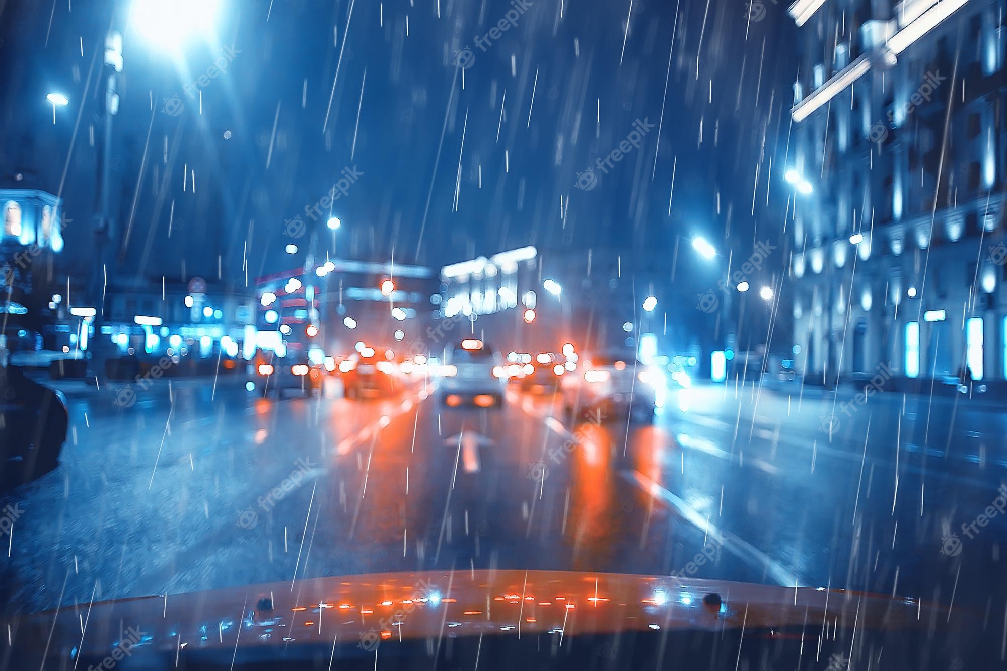 Rainy City Wallpapers