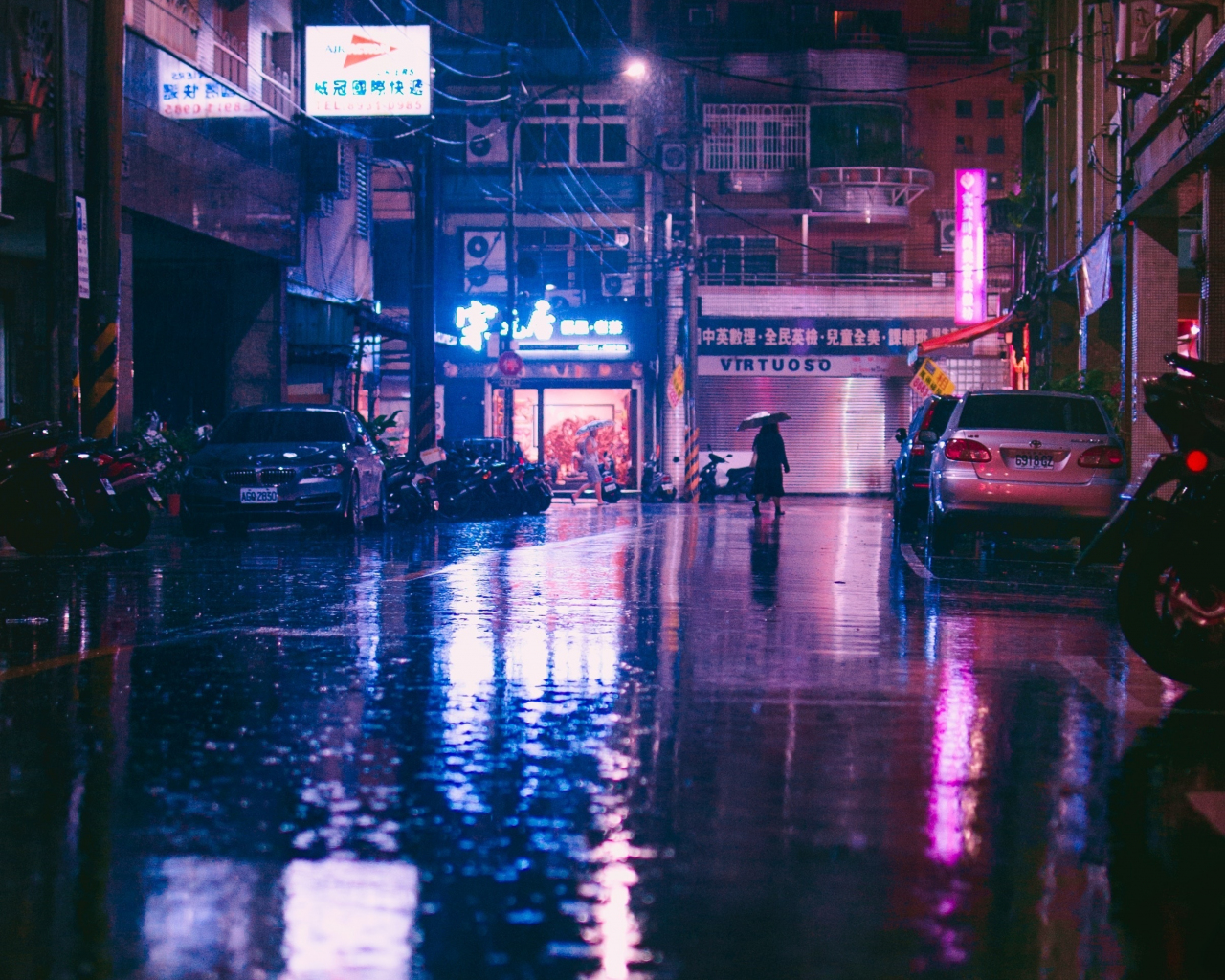 Rainy City Wallpapers