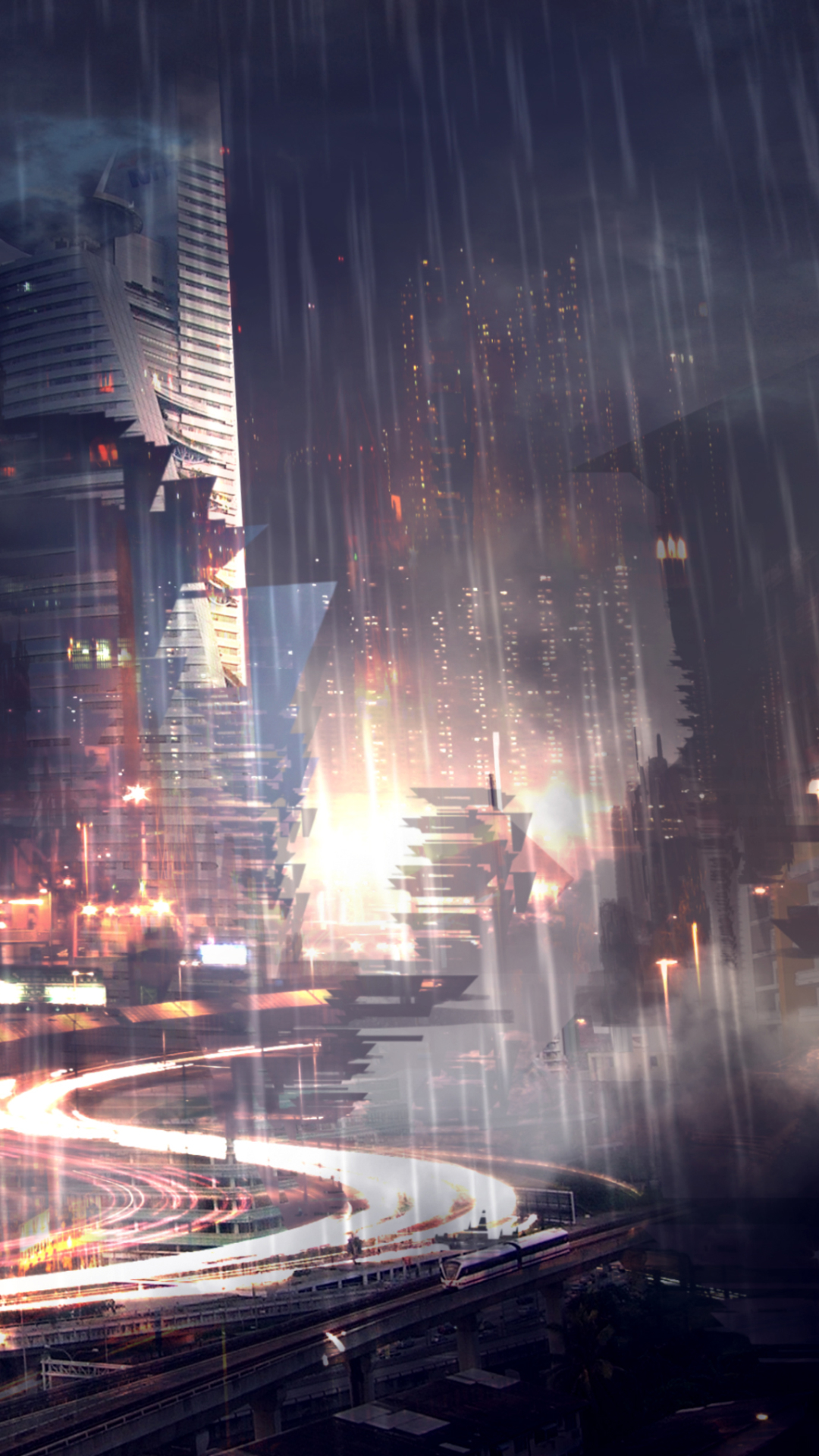 Rainy City Wallpapers