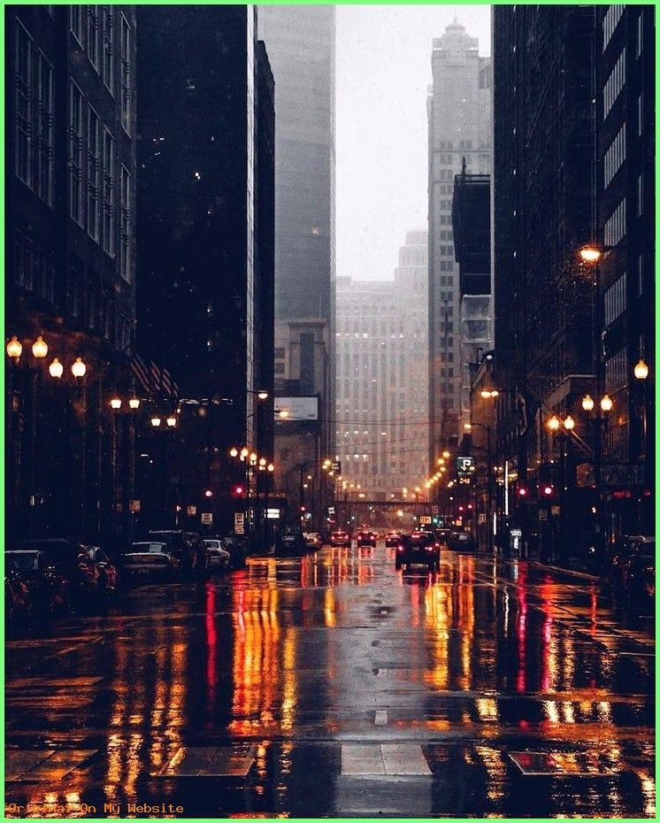 Rainy City Wallpapers